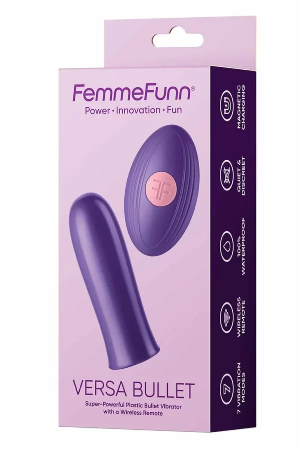 FemmeFunn Versa Bullet Dark Purple - vibraattori