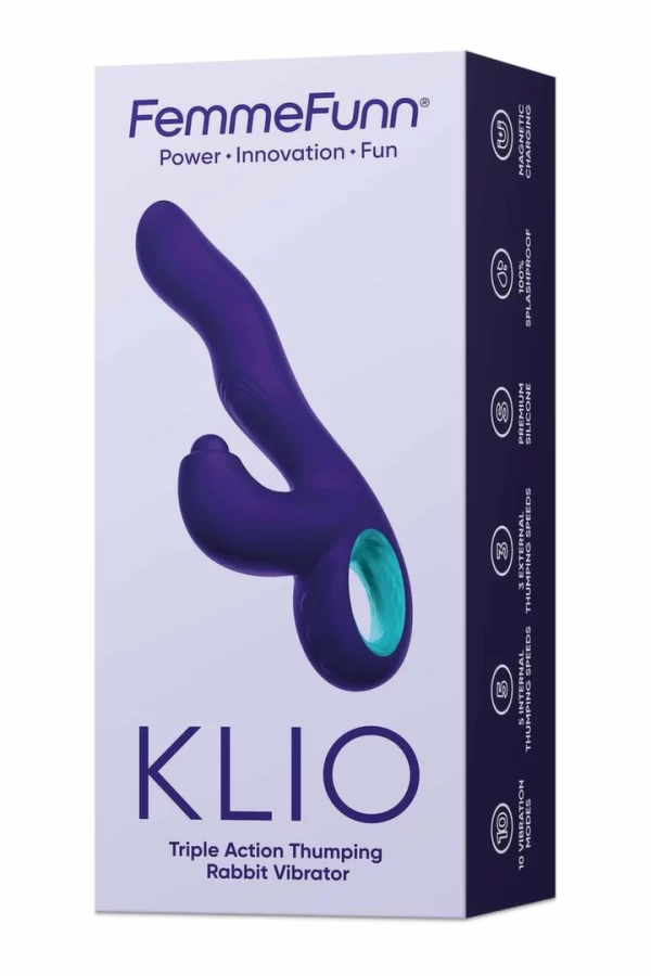 FemmeFunn Klio Dark Purple - vibraattori