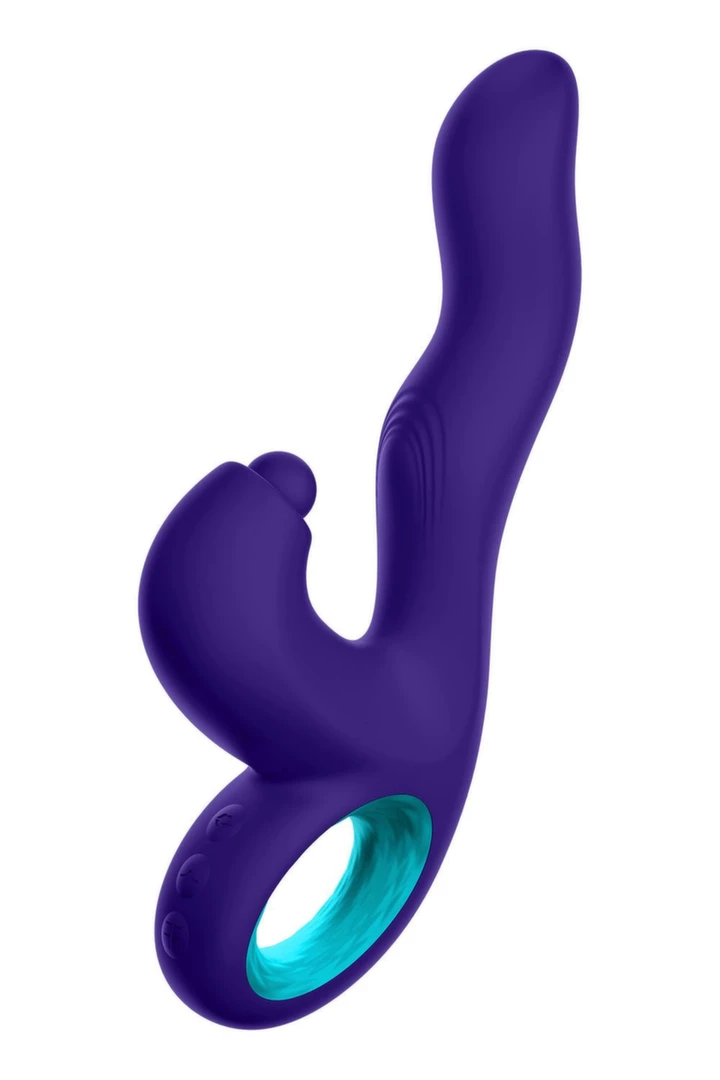 FemmeFunn Klio Dark Purple Triple Action Intimate Device