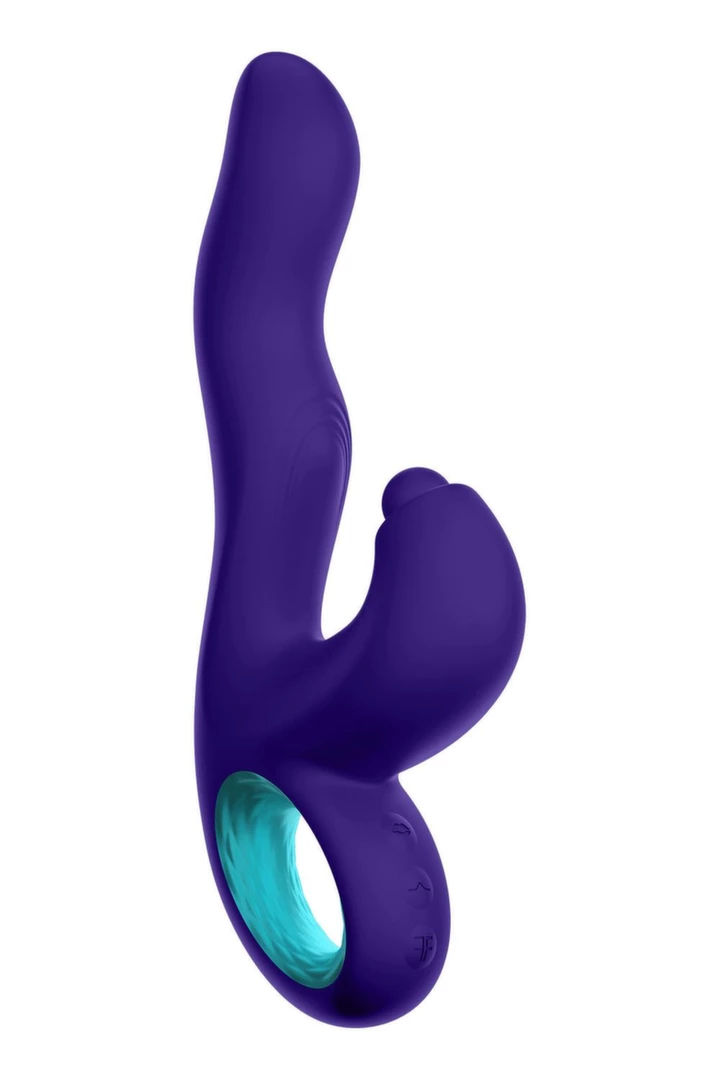 FemmeFunn Klio Dark Purple – Podwójne (króliczki)