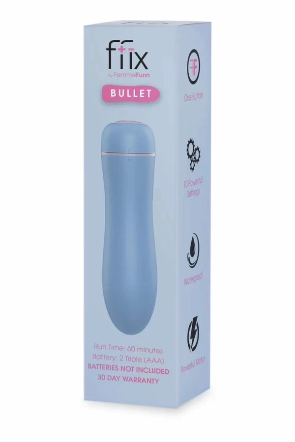 FemmeFunn FFIX Bullet Light Blue - vibraattori