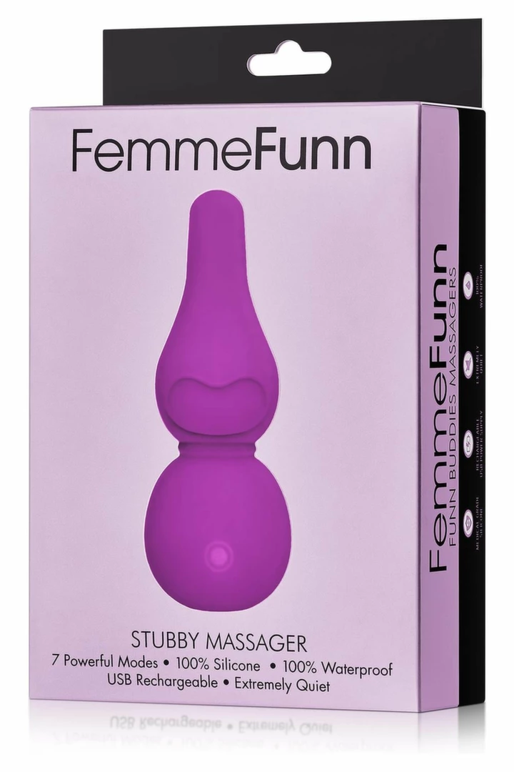 FemmeFunn Stubby Massager Purple - vibraattori