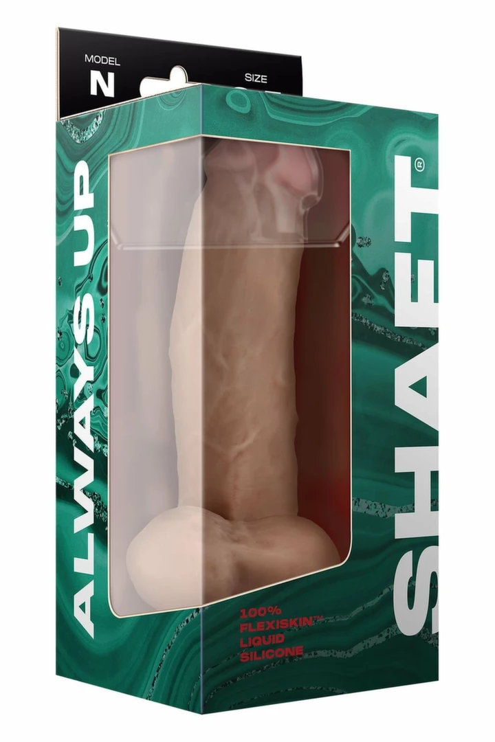 SHAFT Model N 8.5" Liquid Silicone Anatomical System Pine - Anelma sextoys