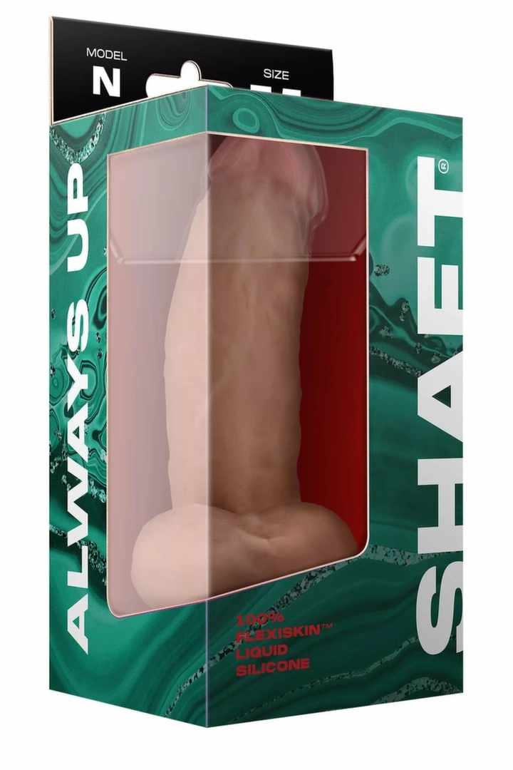 SHAFT Model N 7.5" Liquid Silicone Anatomical System Pine - Anelma sextoys