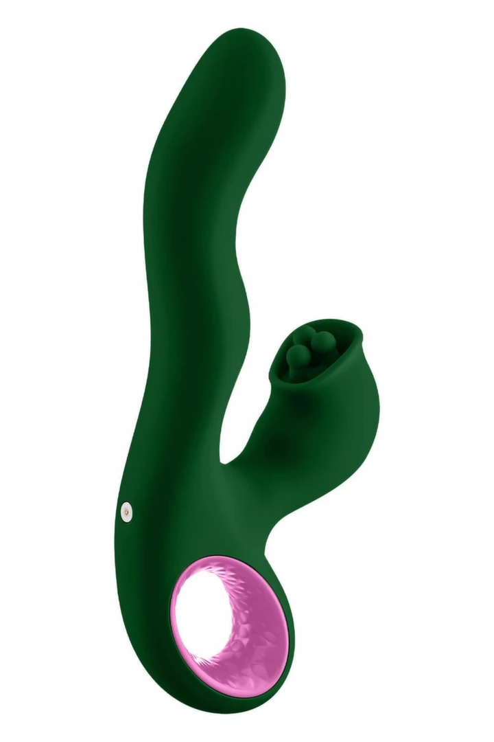 FemmeFunn Pallina Dark Green – Podwójne (króliczki)