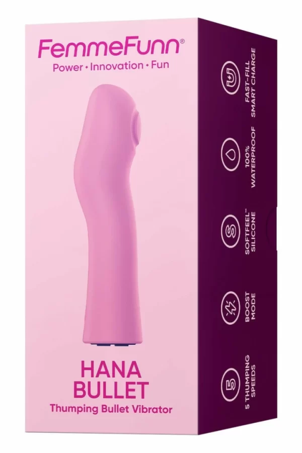 HANA Thumping Bullet Pink - vibraattori
