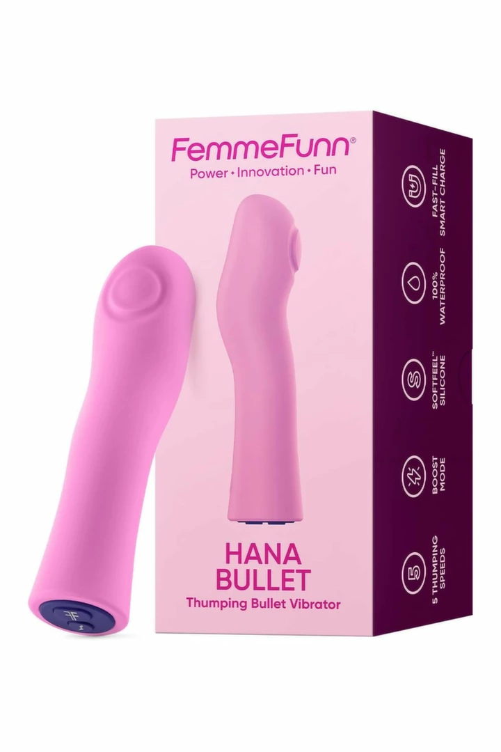 HANA Thumping Bullet Pink – Wibratory masażery