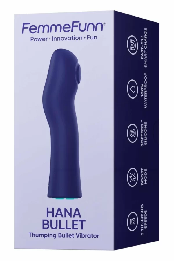 HANA Thumping Bullet Dark Purple - vibraattori