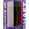 SHAFT Model A 10.5" Liquid Silicone Black - Dual-Layer Intimate Device - Anelma sextoys