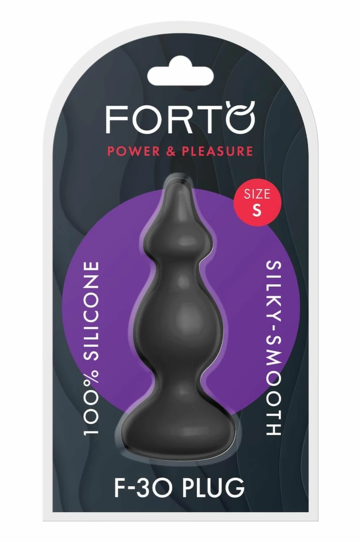 FORTO F-30 POINTER Small Black Premium Silicone Bead Model