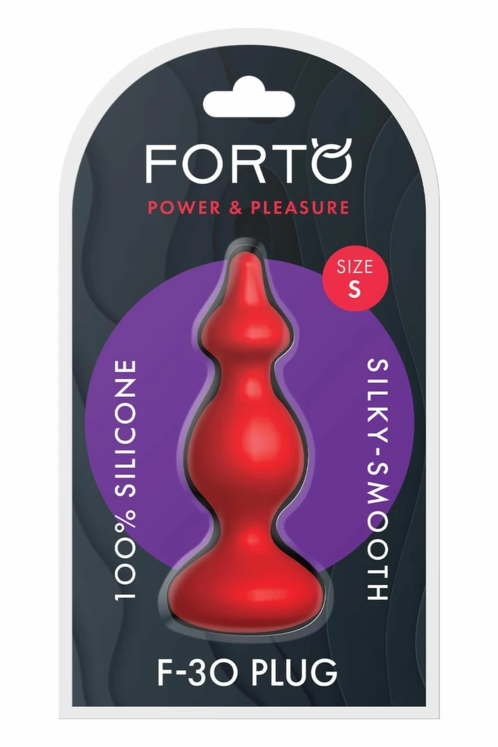 FORTO F-30 POINTER Small Red Premium Silicone Bead System