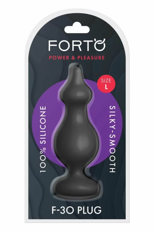 FORTO F-30 POINTER Large Black Premium Silicone Bead Model