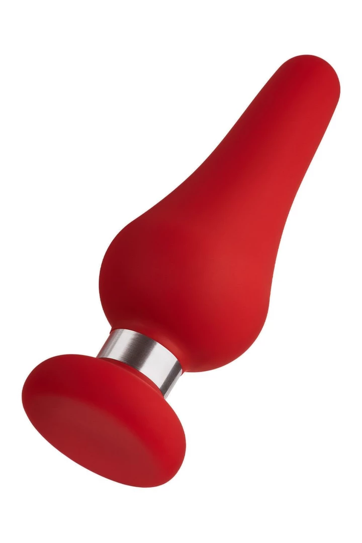 FORTO F-21 Tear Drop Large Intimate Plug Red Premium FORTO F-21 Tear Drop Large Intimate Plug Red Premium