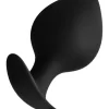 FORTO F-63 Rattler Spade Medium Black Premium Silicone Plug FORTO F-63 Rattler Spade Medium Black Premium Silicone Plug