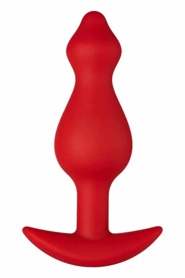 FORTO F-78 POINTEE Plug Large Red silikonowy anatomiczny korek