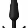 FORTO F-31 Plug Medium Black silikonowy anatomiczny czarny