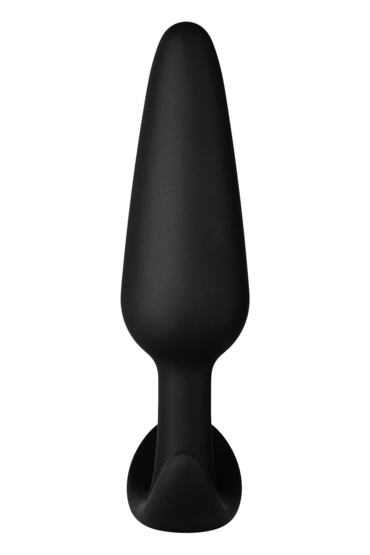 FORTO F-31 Plug Medium Black Premium Silicone Flexible Design. Butt plug. See functions