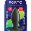 FORTO F-36R Rattler T Plug Black Premium Silicone Medium Anchor Base