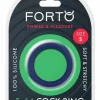 FORTO F-64 Wide Silicone Support Ring Small Blue 40mm - Anelma sextoys
