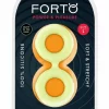 FORTO F-81 Double Ring 51mm Glow Premium Silicone System - Anelma sextoys