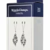 Virgite Nipple Clamps With Pendant - regulowane klamry z ozdobÄ…