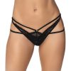 Strappy Panty - M/L - Black
