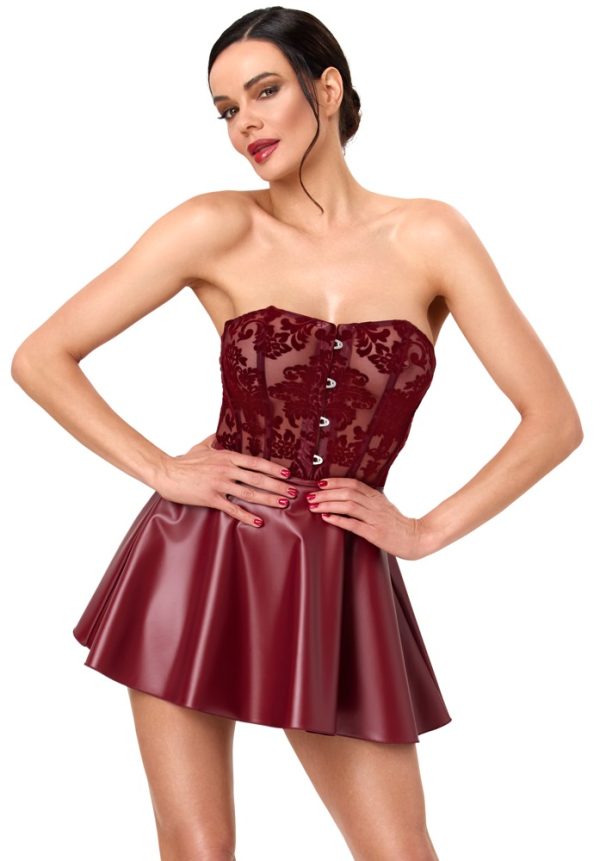 Corset Dress red XL