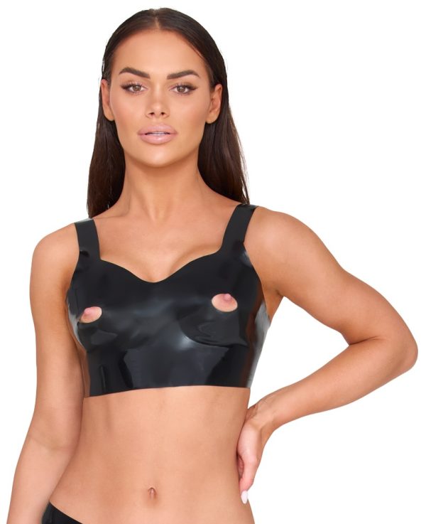 Latex Bra Top