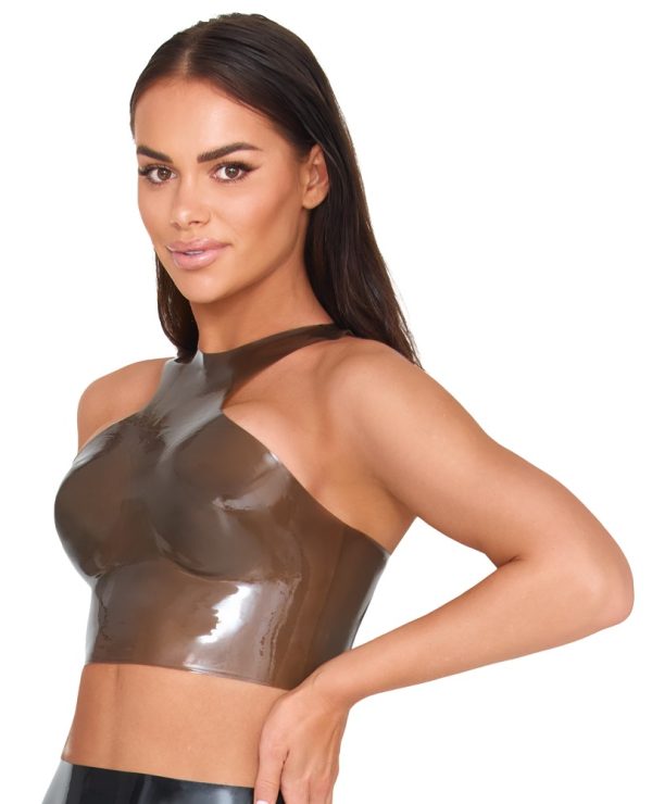 Latex Top smoky 2XL