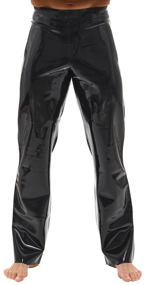 Men's Latex Trousers black XL