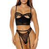 Peek Inside - Lingerie Set - L