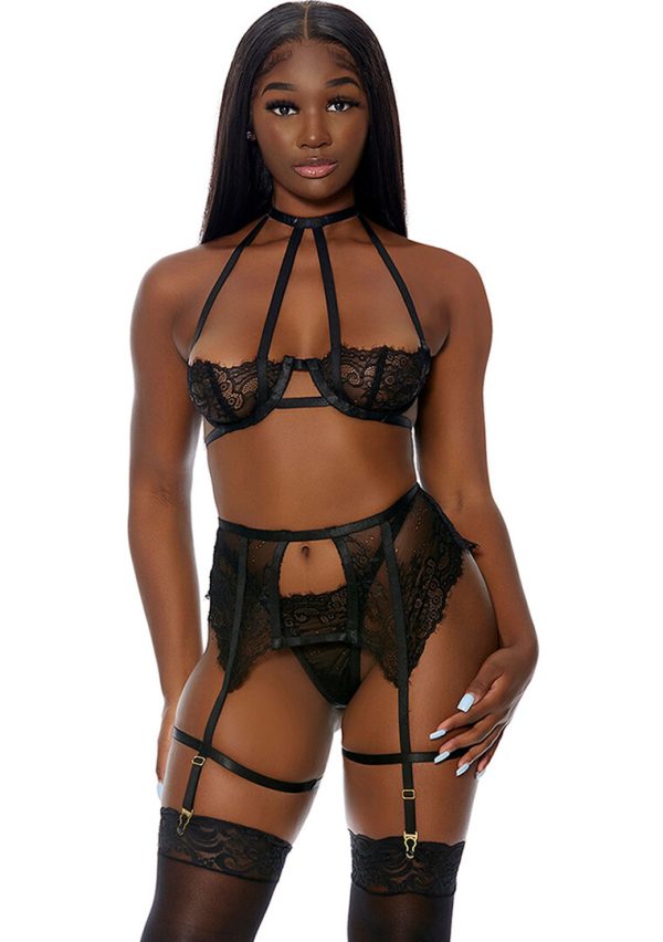 In Full Bloom - Lingerie Set - L