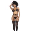 Three Piece Set - L/XL - Black