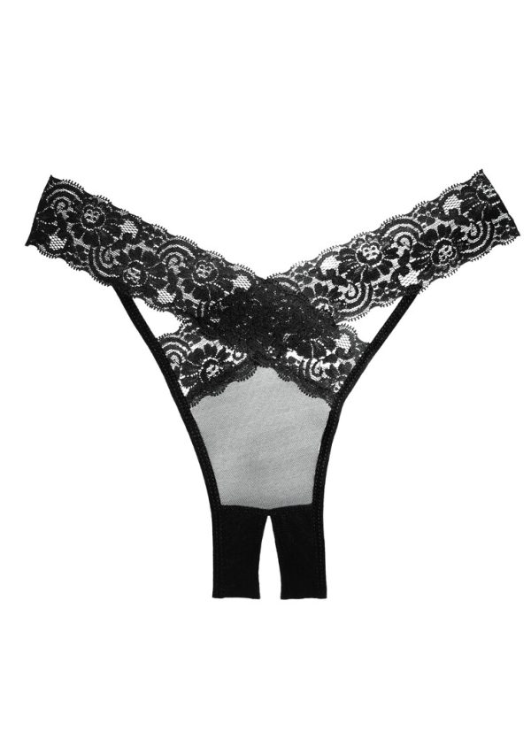 Best-selling styleCrotchlessLace crossed waistbandSoft materialComfortable/
