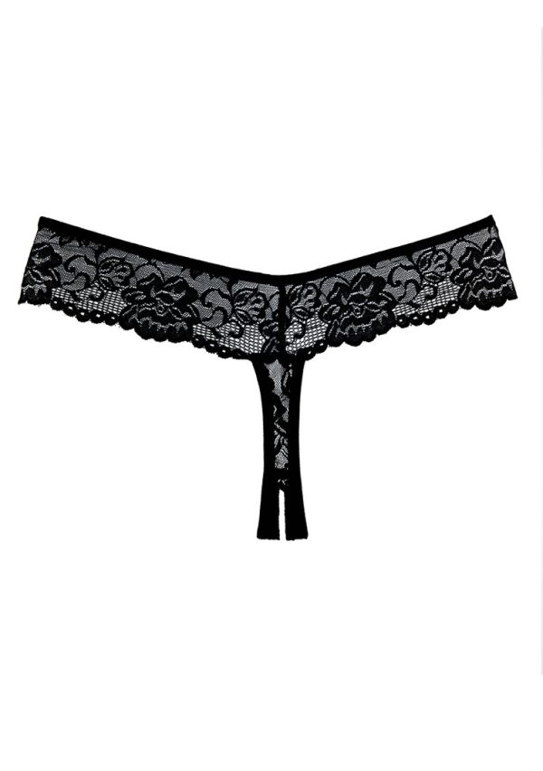 Best-selling styleCrotchlessAccentuates curvesSoft materialFloral lace/