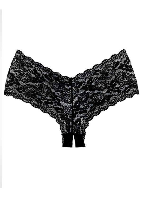 Best-selling styleCrotchlessClassic StyleSoft materialFloral lace/