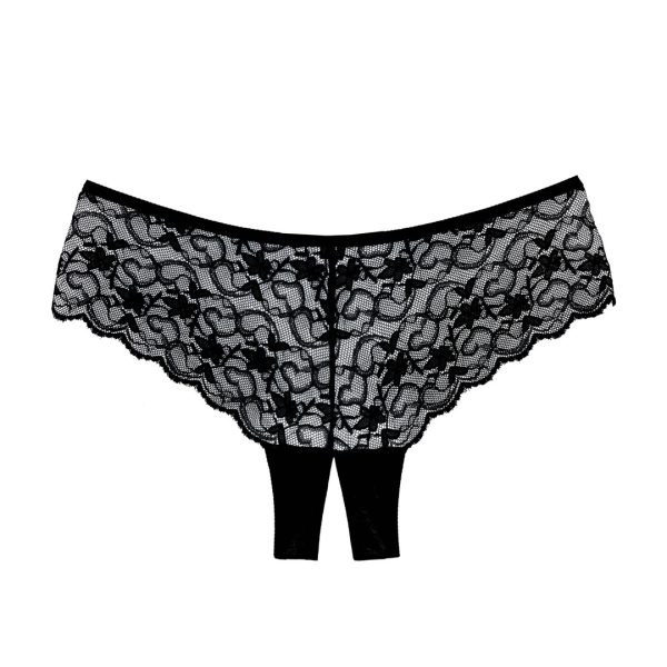 Scalloped laceCrotchlessCheekyStretchyAffordable/