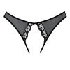 Best-selling styleCrotchlessOuvert styleSoft materialLace trim/