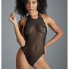 Jasmine - Sheer Mesh Teddy - One Size