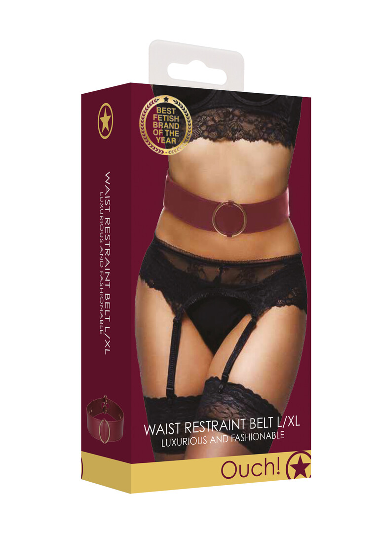 Comes with adjustable buckle to make the collar fit as you wantThe luxurious color and the lovely leather look will make Ouch! Halo the most prestigious item in your BDSM collectionThe waistbelt gives you the possibility to attach other BDSM accessoriesSoft but firm material for a nice feelPerfect to combine with your other Ouch! Halo accessories/ - Anelma Comes with adjustable buckle to make the collar fit as you wantThe luxurious color and the lovely leather look will make Ouch! Halo the most prestigious item in your BDSM collectionThe waistbelt gives you the possibility to attach other BDSM accessoriesSoft but firm material for a nice feelPerfect to combine with your other Ouch! Halo accessories/