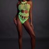 adding a touch of sophistication to your lingerie collection.UV Activated: Unleash your inner goddess with the UV-activated materials that make this body light up the night - Anelma adding a touch of sophistication to your lingerie collection.UV Activated: Unleash your inner goddess with the UV-activated materials that make this body light up the night