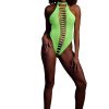 High-Cut Body - One Size - Neon Green