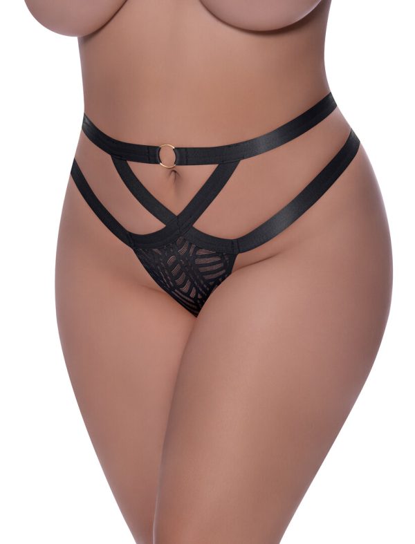 Cheeky Panty - 2X - Black