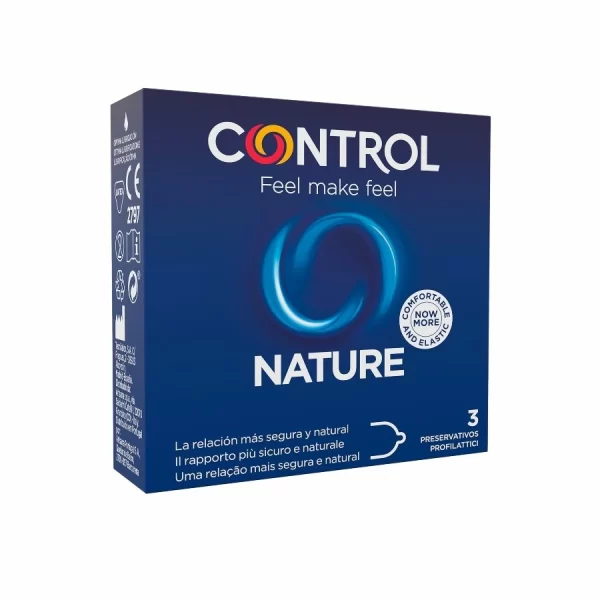 Control Adapta Nature 3-Pack Latex Protective Covers 54mm