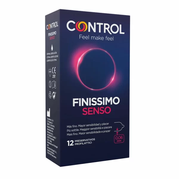 Control Adapta Senso Ultra-Thin Anatomical Latex 12-Pack