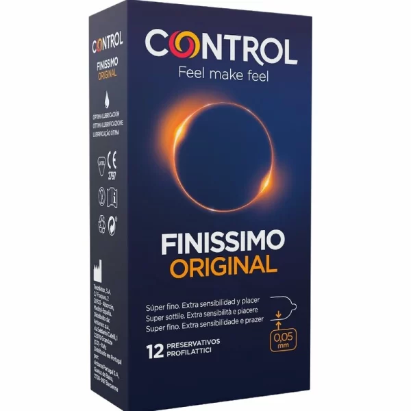 Control Finissimo Ultra-Thin Latex Condoms 12-Pack