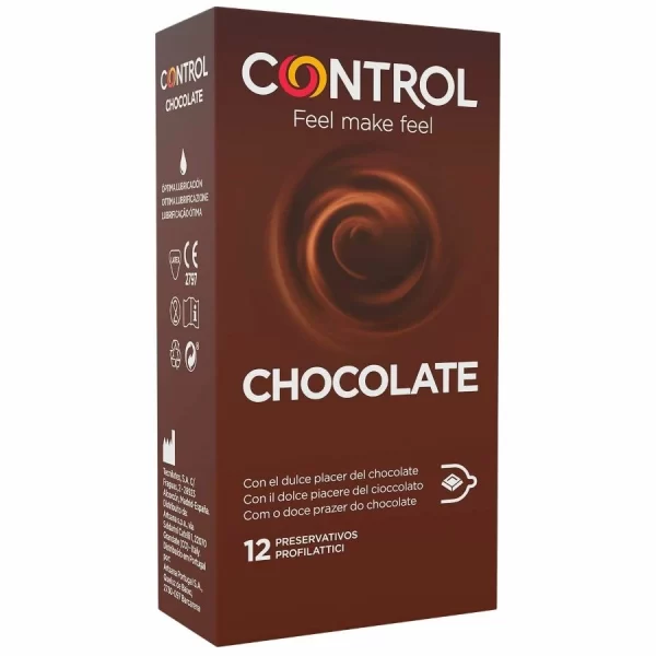 CONTROL Adapta Chocolate Flavored Anatomical Latex Condoms
