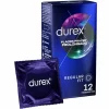 Durex Pleasure Prolonged 12-Pack Latex Condoms with Delay
