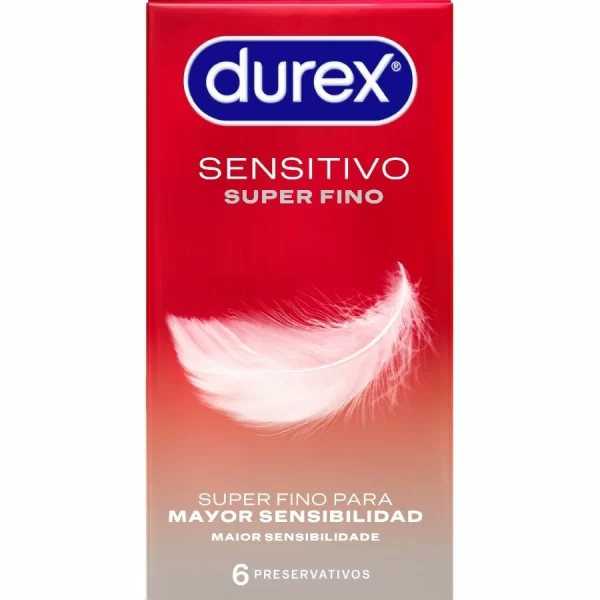 Durex Sensitive Total Contact Ultra-Thin Latex 6-Pack