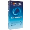 CONTROL Free Polyurethane Ultra-Thin Latex-Free Condoms 5-Pack 58mm - Anelma CONTROL Free Polyurethane Ultra-Thin Latex-Free Condoms 5